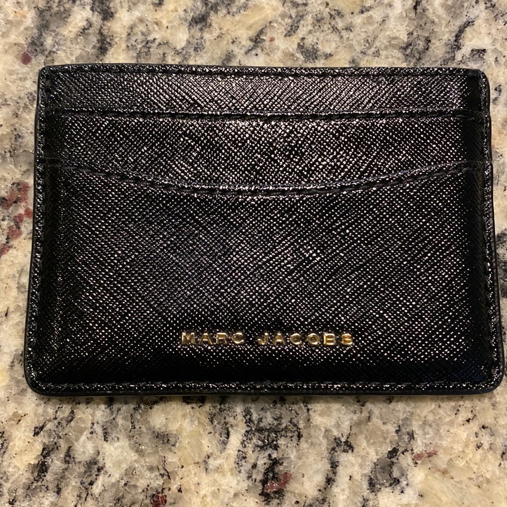 Marc Jacobs Leather Card Holder Wallet